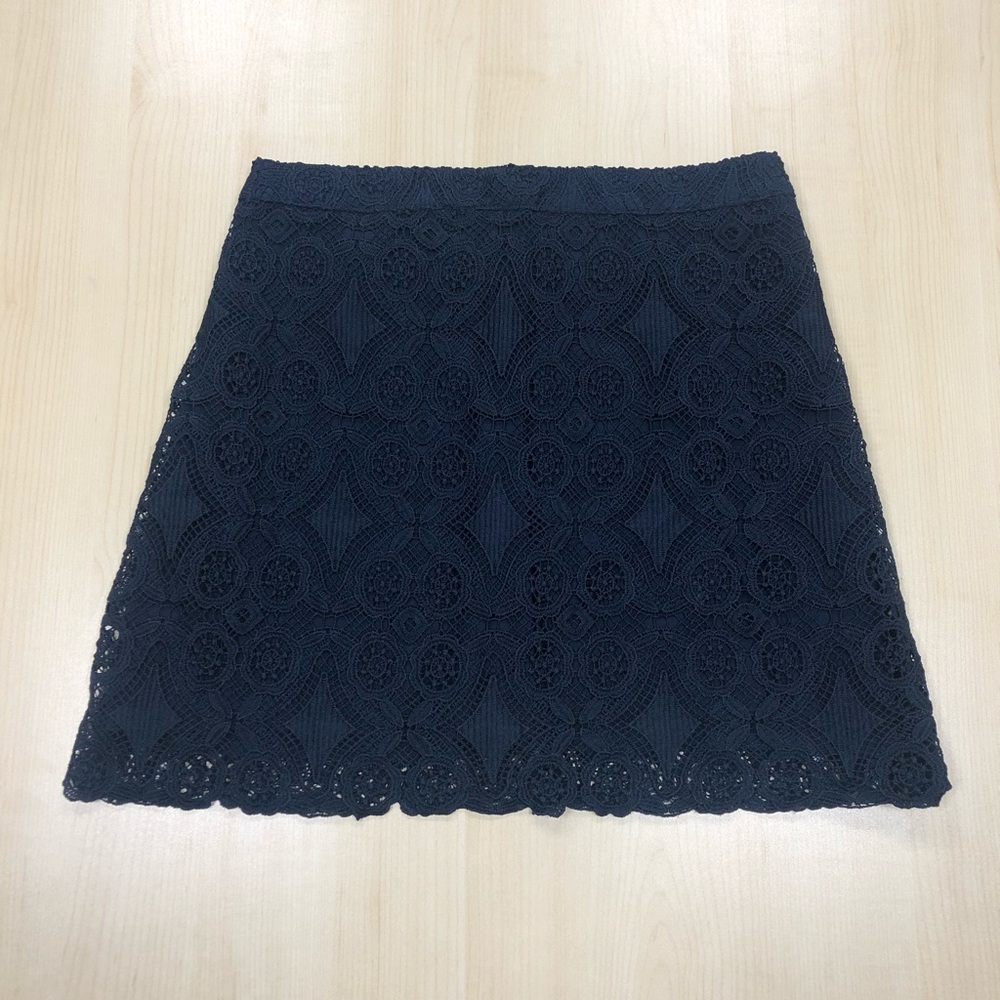 Hollister Navy Blue Skirt Size 5